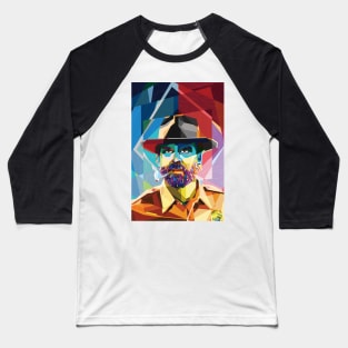 Pop Art Portrait Chief Hopper Baseball T-Shirt